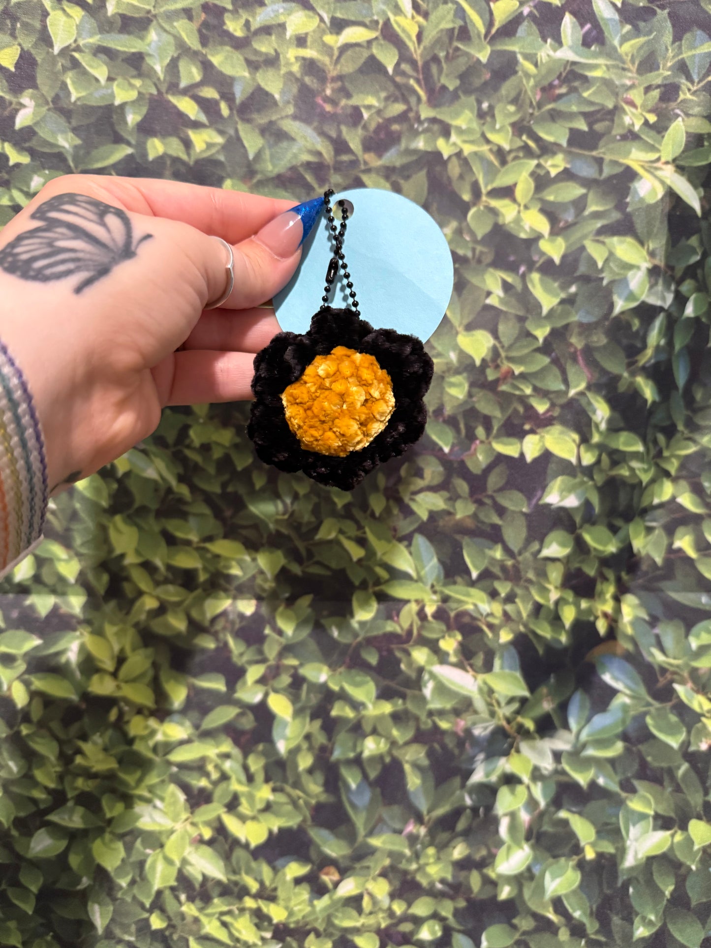 Flower keychains