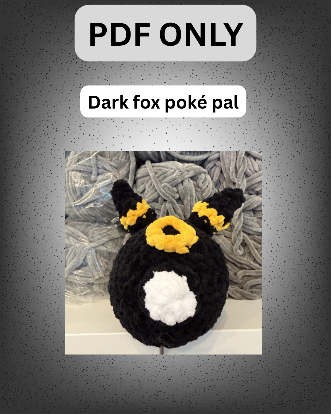 Dark Fox Poké pal