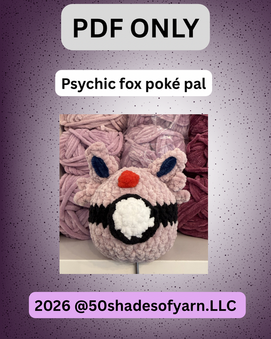 Psychic Fox Poké pal